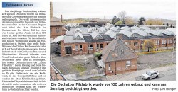 Die Filzfabrik öffnet zum Tag des Denkmals ihre Pforten und kann in einem geführten Rundgang besichtigt werden.