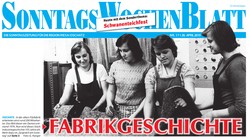 Historisches Bild von Mitarbeiter aus der Filzfabrik.