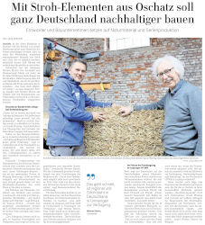 Mit innovativen Stroh-Elementen aus Oschatz wird nachhaltiges und effizientes Bauen in Deutschland Realität – ökologisch, regional und zukunftsweisend.